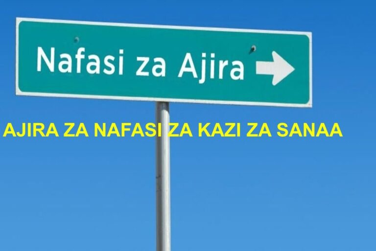 JINSI YA KUOMBA AJIRA ZA NAFASI ZA KAZI ZA SANAA 2025